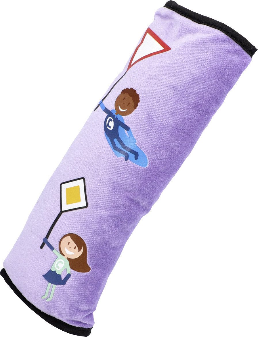 Cartrend Gurtpolster Cartrend Kids Gurtkissen lila