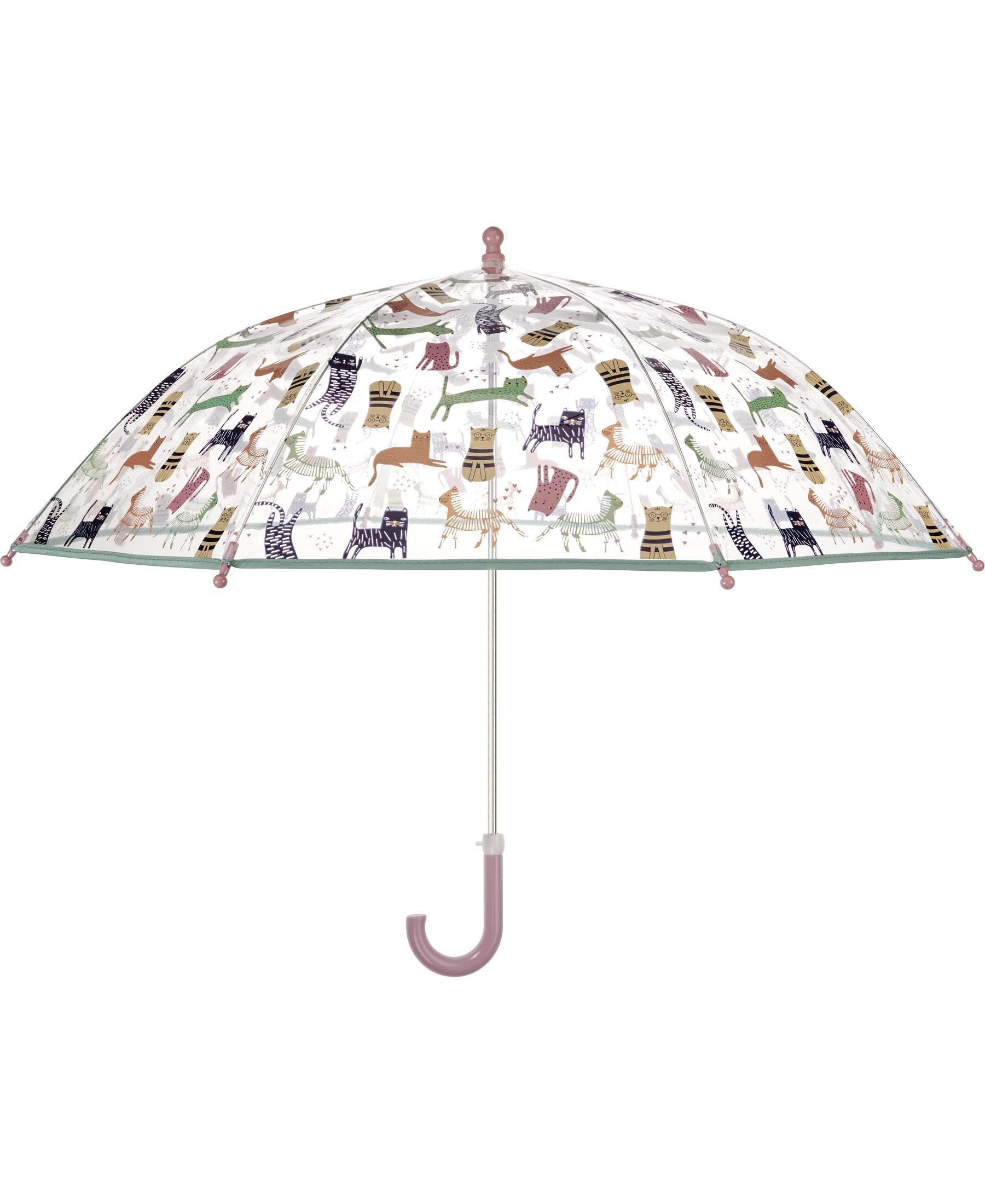 Playshoes Stockregenschirm Regenschirm Katzen allover