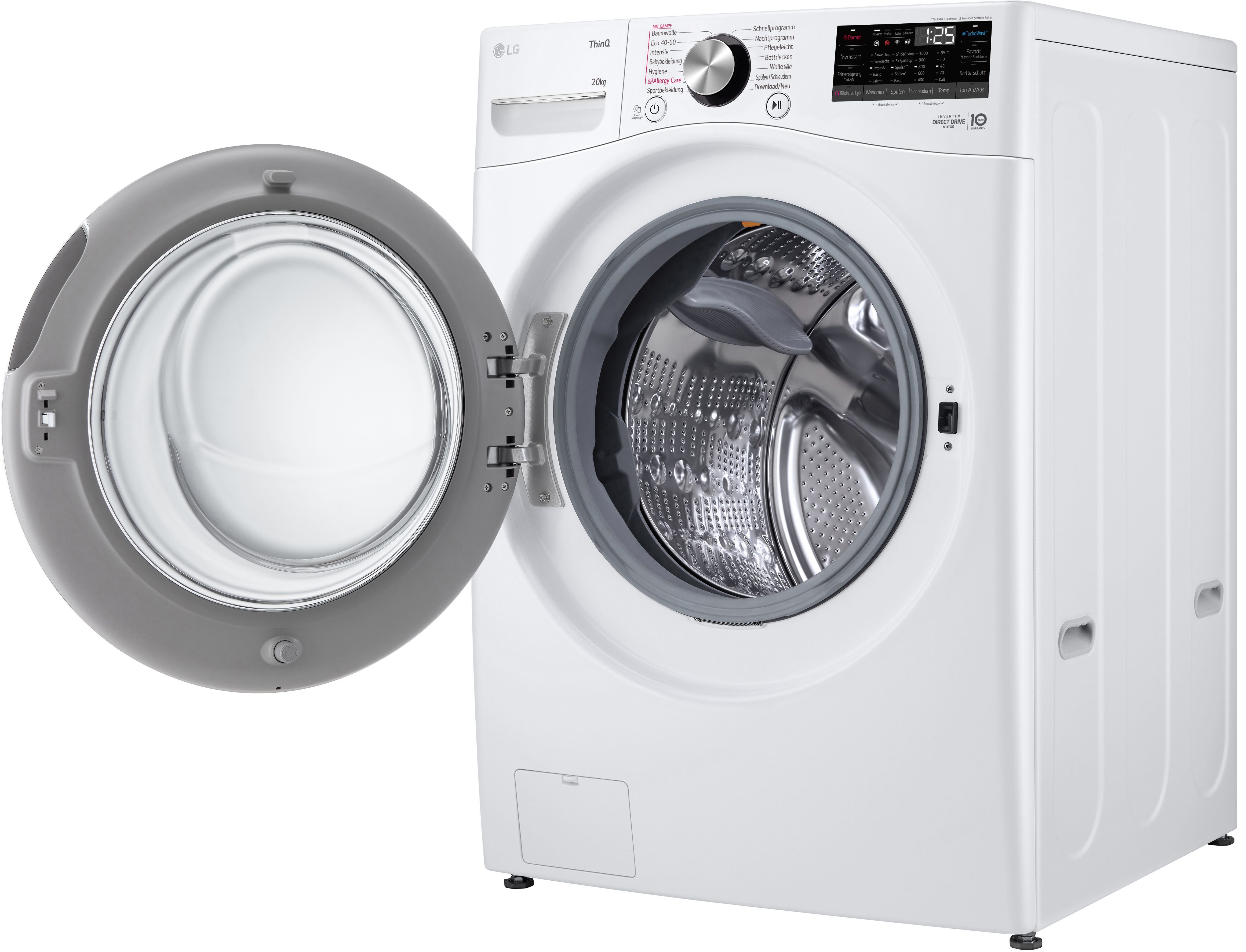 LG Waschmaschine Big Capacity F0WVT202, 20 kg, 1000 U/min