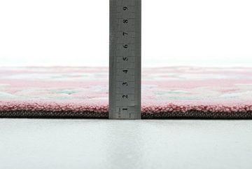 Teppich Ming, THEKO, oval, Höhe: 14 mm, hochwertiges Acrylgarn, ideal im Wohnzimmer & Schlafzimmer