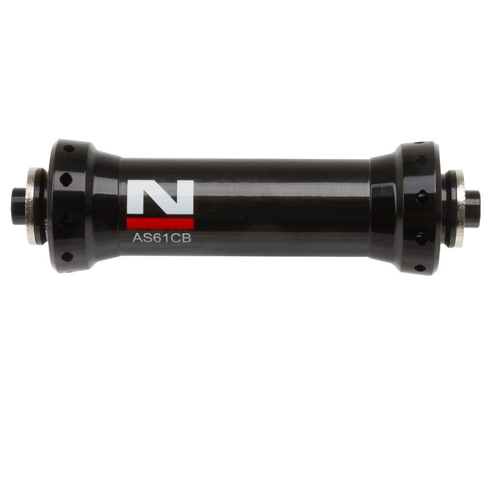 NOVATEC Laufrad Novatec AS61CB Vorderradnabe Carbon 20-Loch Straight Pull Schwarz - UD