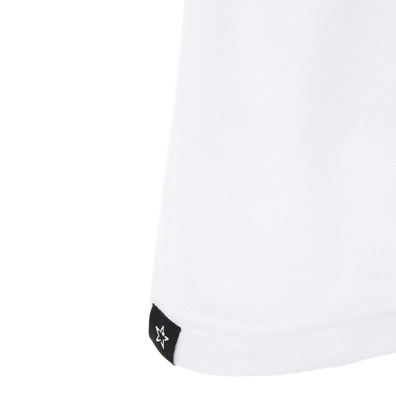 WHITE T-Shirt - für Short CHEST Sleeve WDMK Kinder STRIP TEE HIT Converse