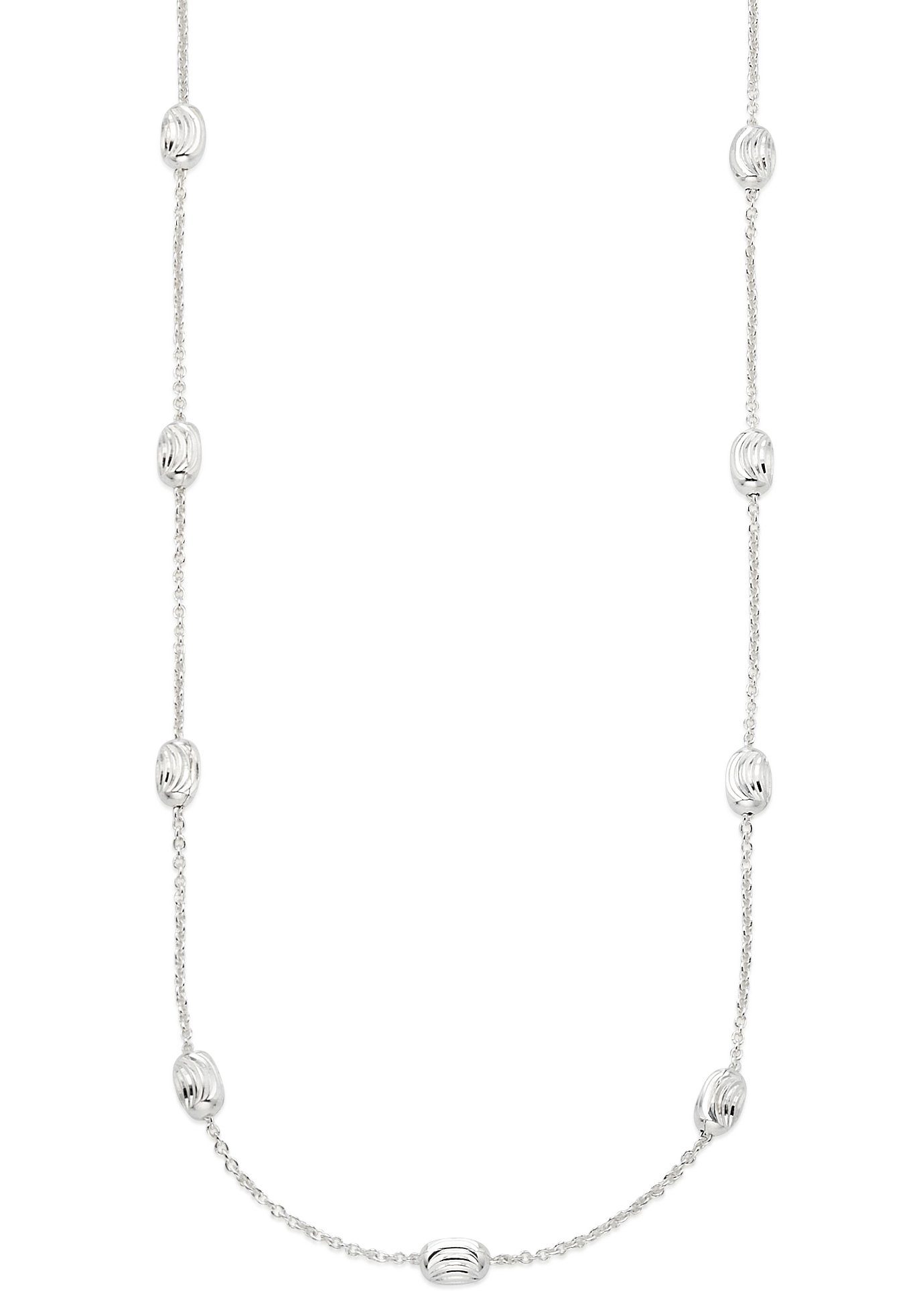 KangaROOS Kette ohne Anhänger Schmuck Geschenk Silber 925 Halsschmuck Halskette Fanatsie Kugeln