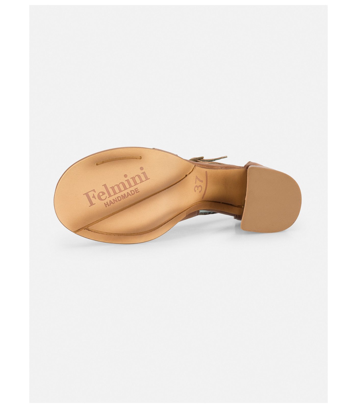 Felmini Sandalen Leder High-Heel-Sandalette