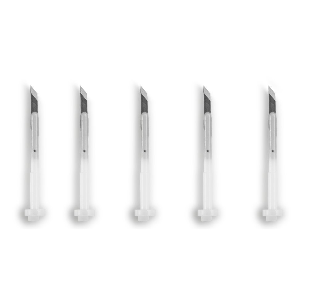 Thumbnail - magnetoplan® Cuttermesser Ersatzklingen 45° Druckknopf 5St -, (1-tlg)