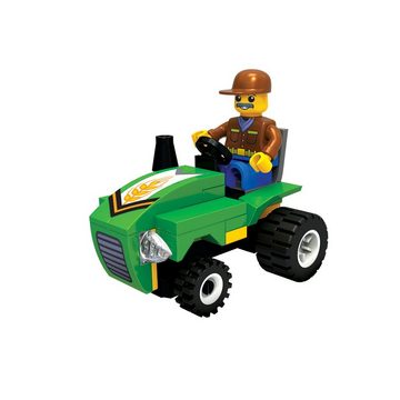 Blocki Konstruktions-Spielset BLOCKI MyFarm Trekker Bausatz Traktor Spielzeug Konstruktionsspielzeug