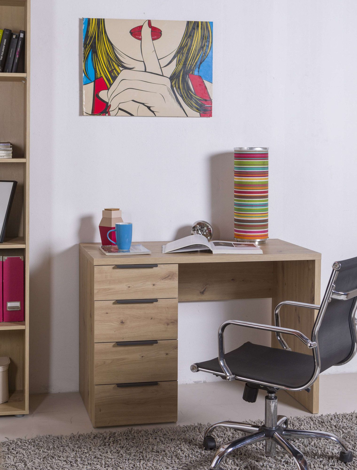 Composad Schreibtisch Espresso,Schreibtisch, Büroschreibtisch, Computerschr günstig online kaufen