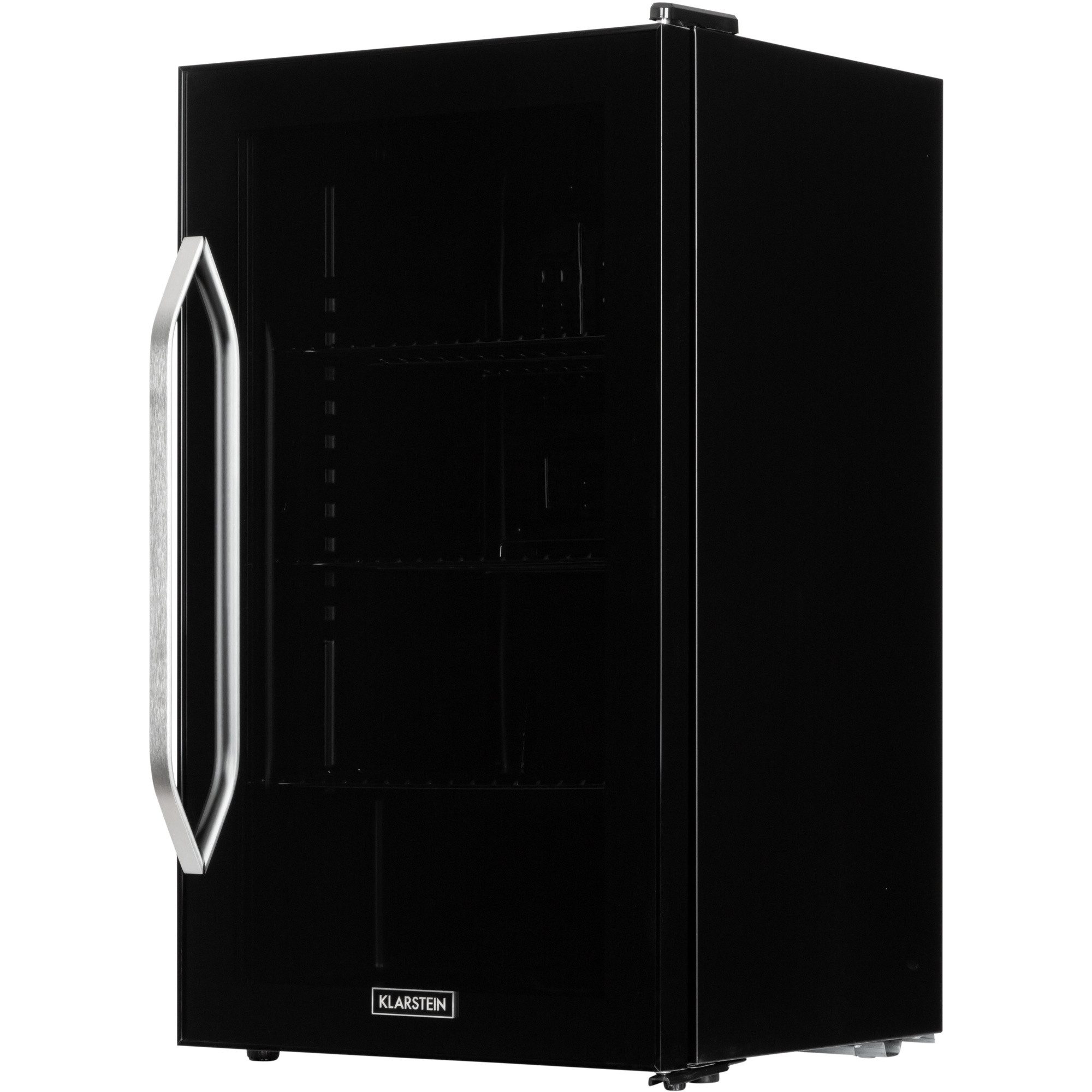 Klarstein Getränkekühlschrank Beersafe XXL, 84.5 cm hoch, 47.4 cm breit, Bier Hausbar Getränkekühlschrank Flaschenkühlschrank Glastür