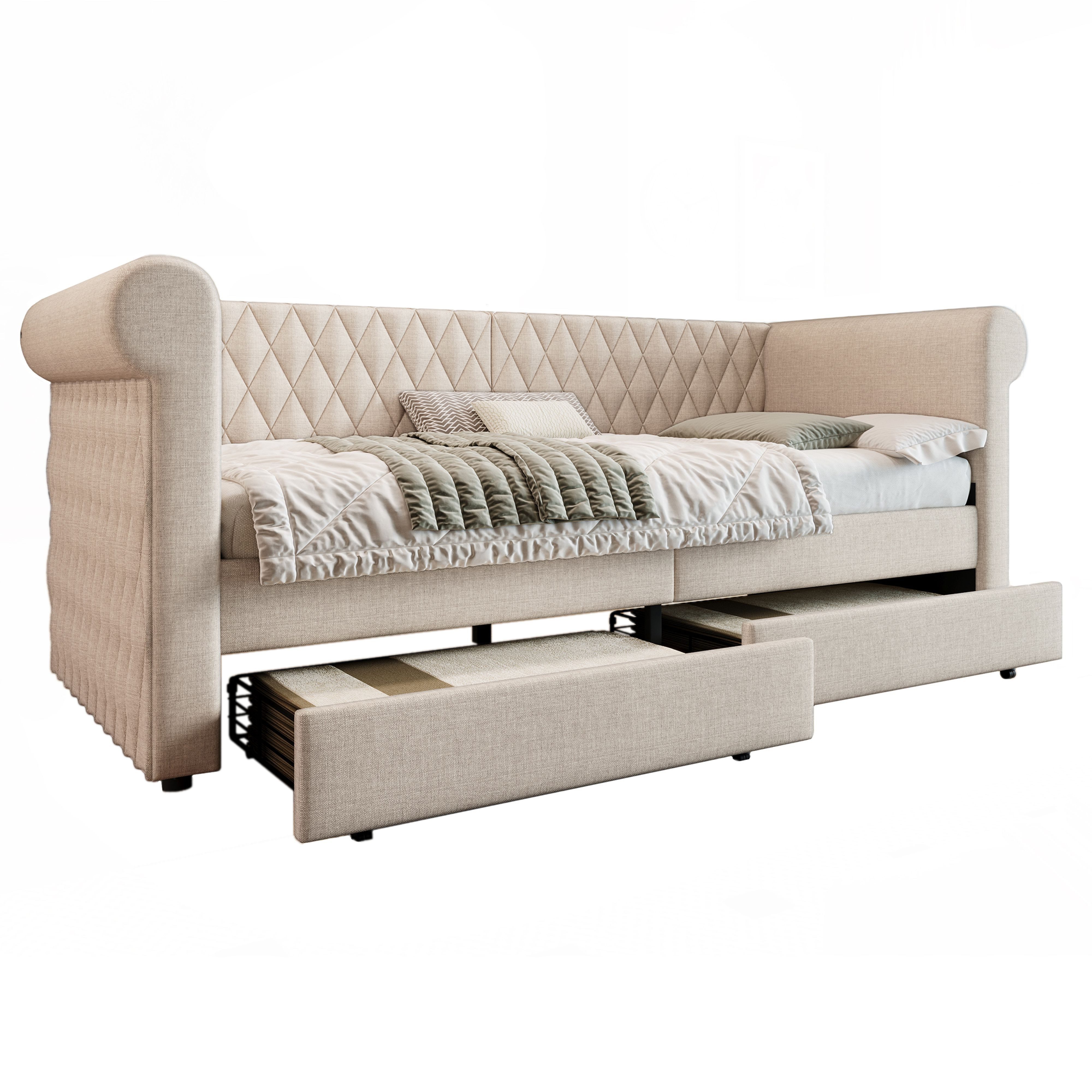 Daybett Sofabett Tagesbett Polsterbett