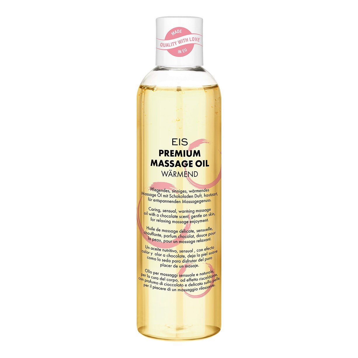 testsieger gleitgel EIS Gleit- & Massageöl EIS Premium Massageöl 'Schoko wärmend', 250ml,  anregender Wärmeeffekt, 0-tlg
