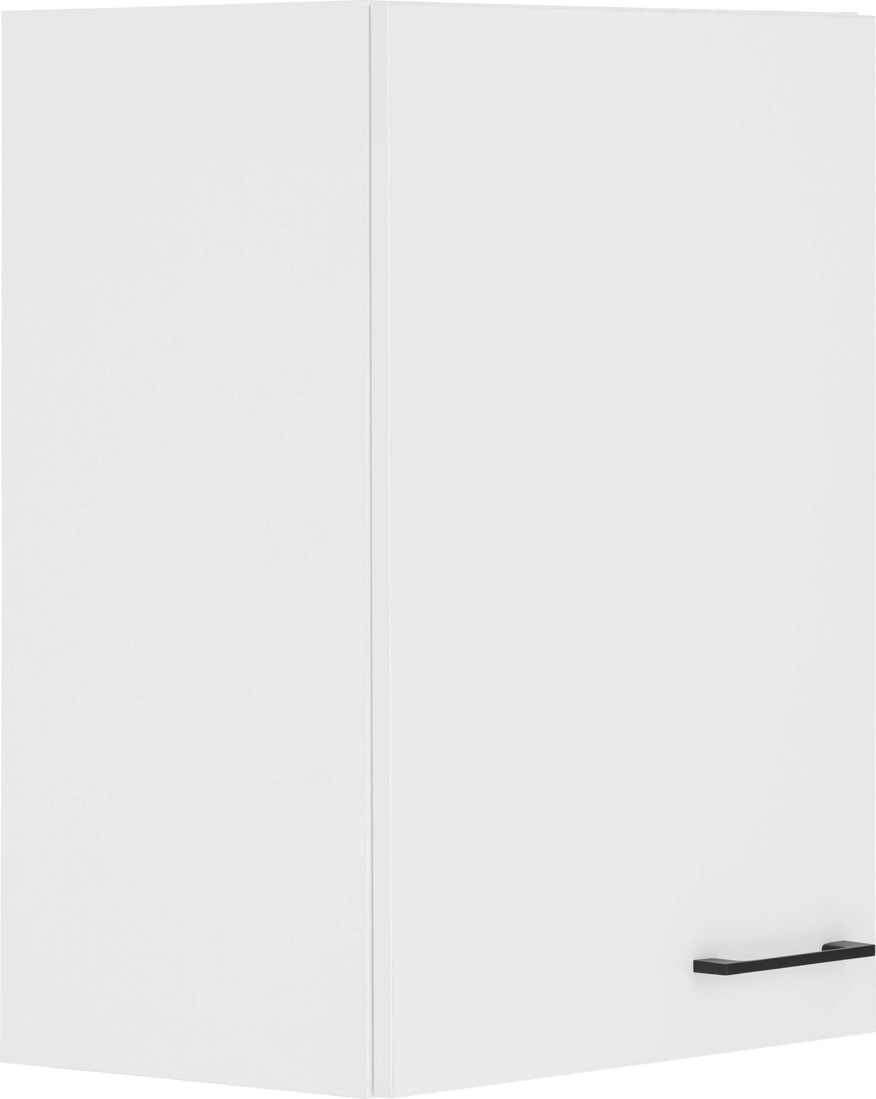 OPTIFIT Hängeschrank Tokio 50 cm | breit, mit Metallgriff weiß Tür, mit weiß 1
