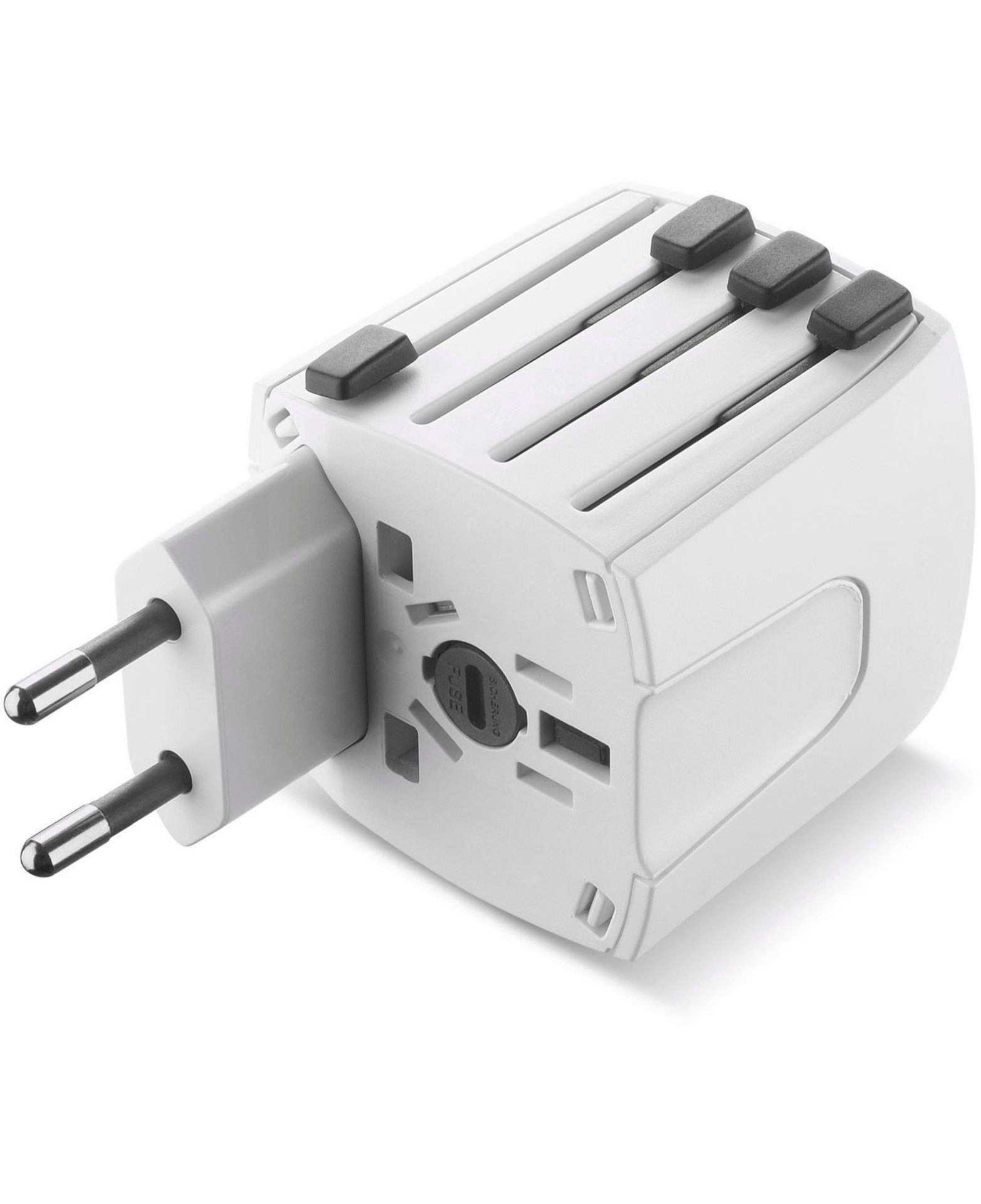 Cellularline World Travel Charger Reiseadapter, geeignet für Europa, UK, Australien, USA und bis zu 150 Länder