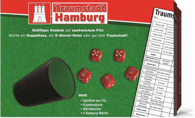 Teepe Sportverlag Spiel, Hamburg Traumstadt Würfelset
