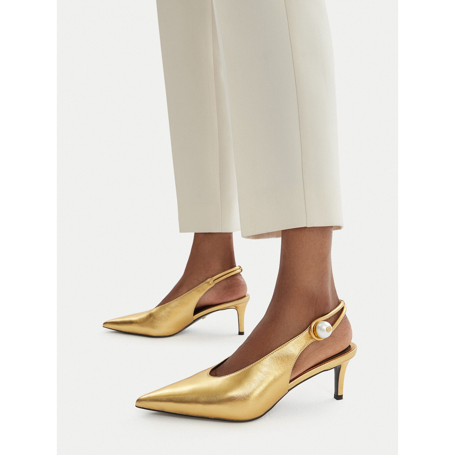 GINO ROSSI Gino Rossi Damenpumps Gold Pumps