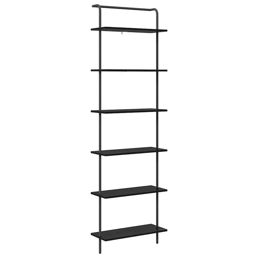 vidaXL Bücherregal Regal Schwarz Eichen-Optik 60 günstig online kaufen