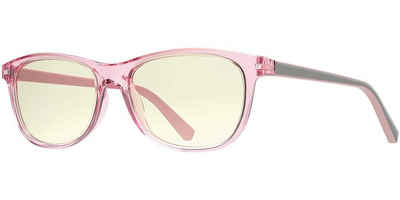 Elegear Brille Damenbrille, Oval Frame UV Schutz, Anti Müdigkeit rosa