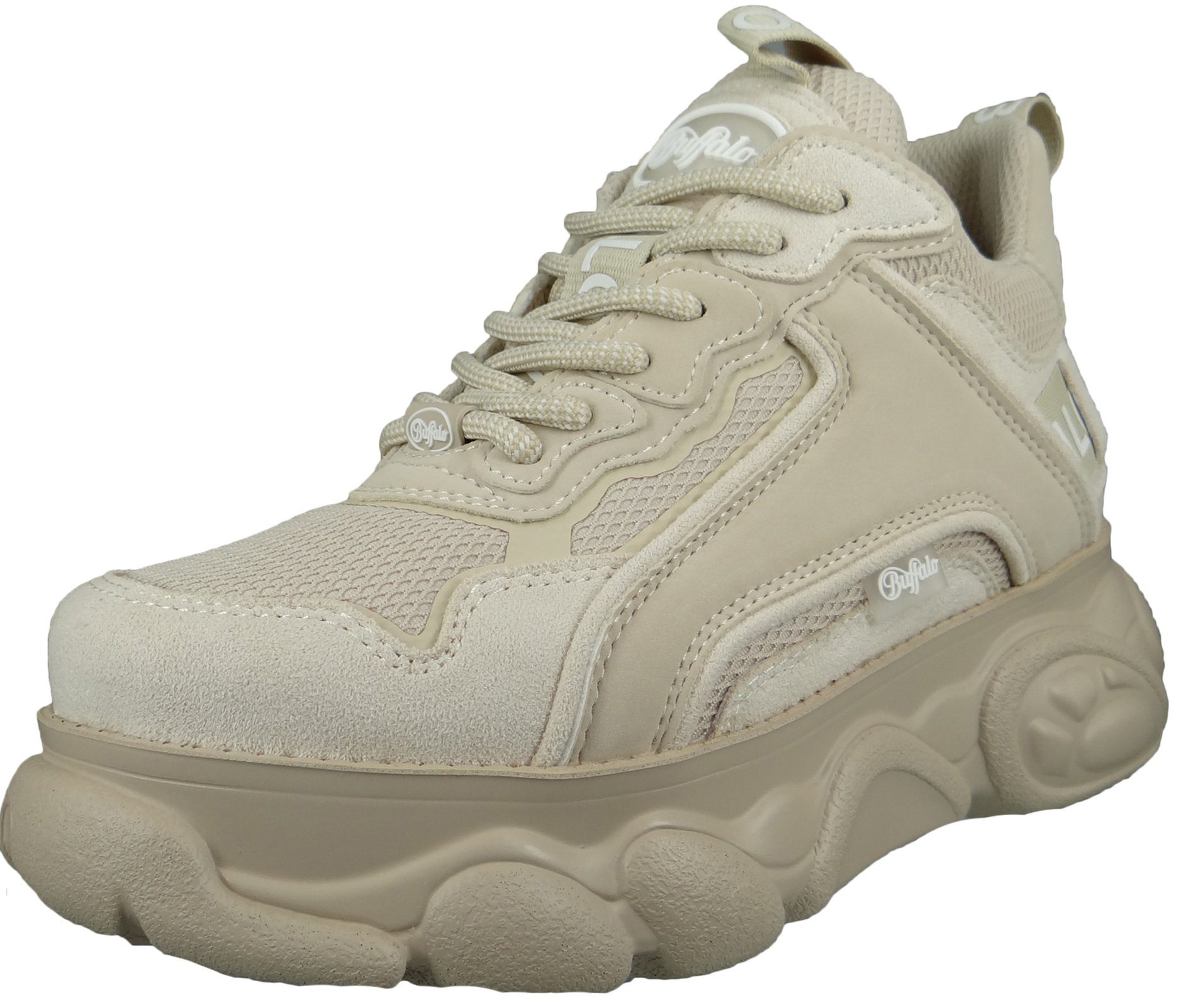 Buffalo 1630426 CLD Chai Low Top Vegan Cream Sneaker günstig online kaufen
