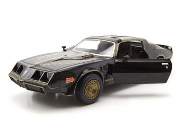 GREENLIGHT collectibles Modellauto Pontiac Firebird Trans Am Turbo 1980 schwarz Smokey and the Bandit, Maßstab 1:24