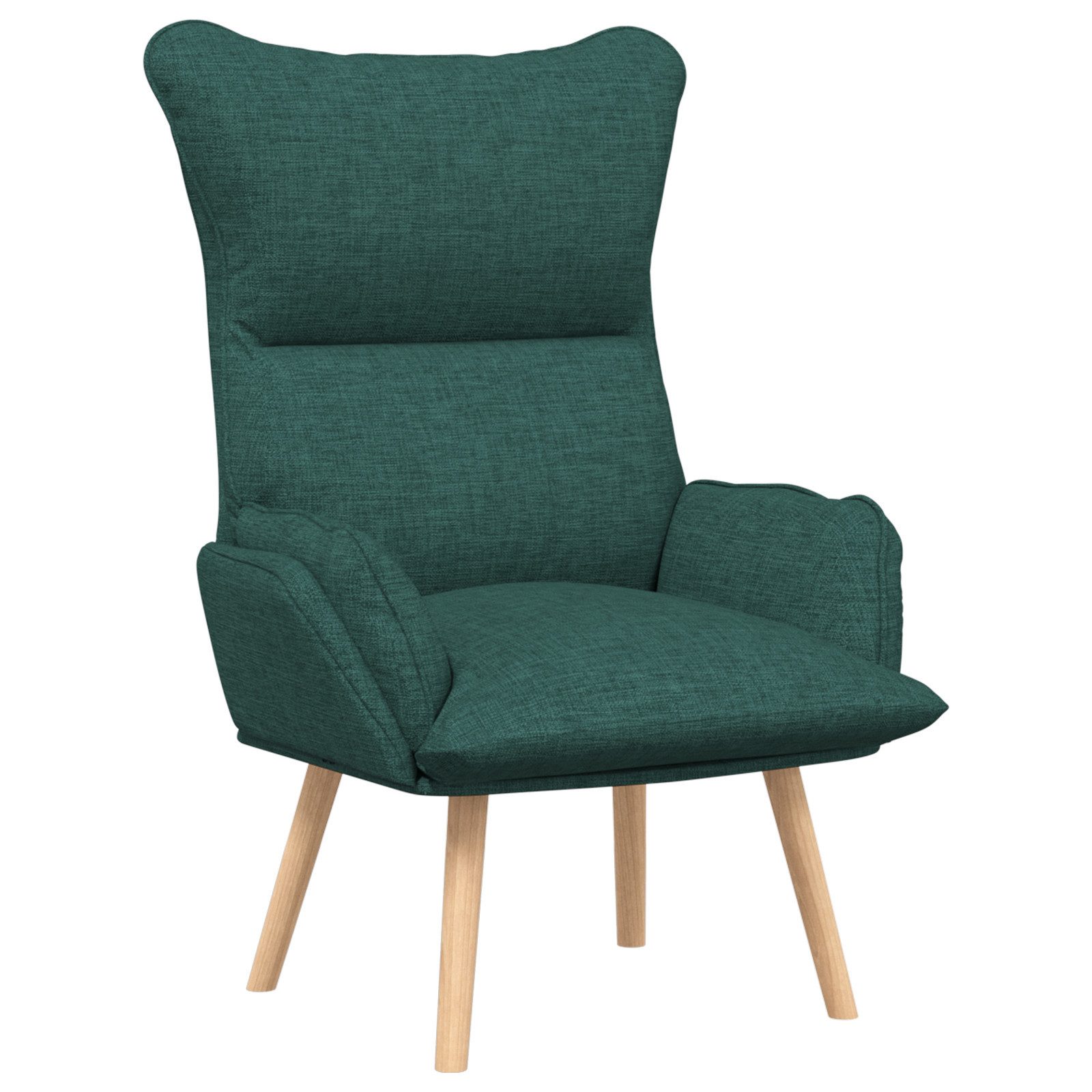 vidaXL Sessel Relaxsessel Dunkelgrün Stoff (1-St) günstig online kaufen