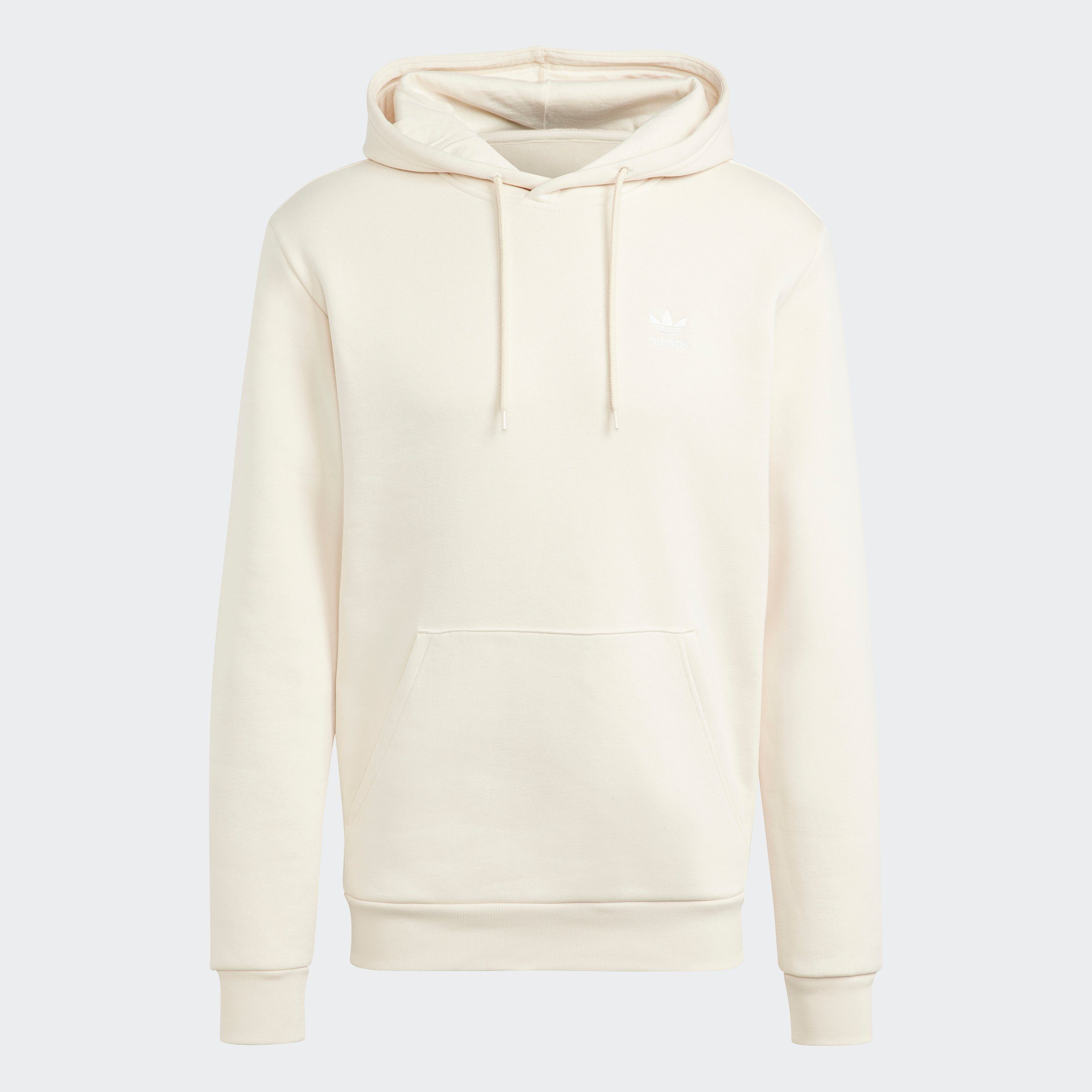 adidas Originals Kapuzensweatshirt White ESSENTIALS Wonder TREFOIL HOODIE