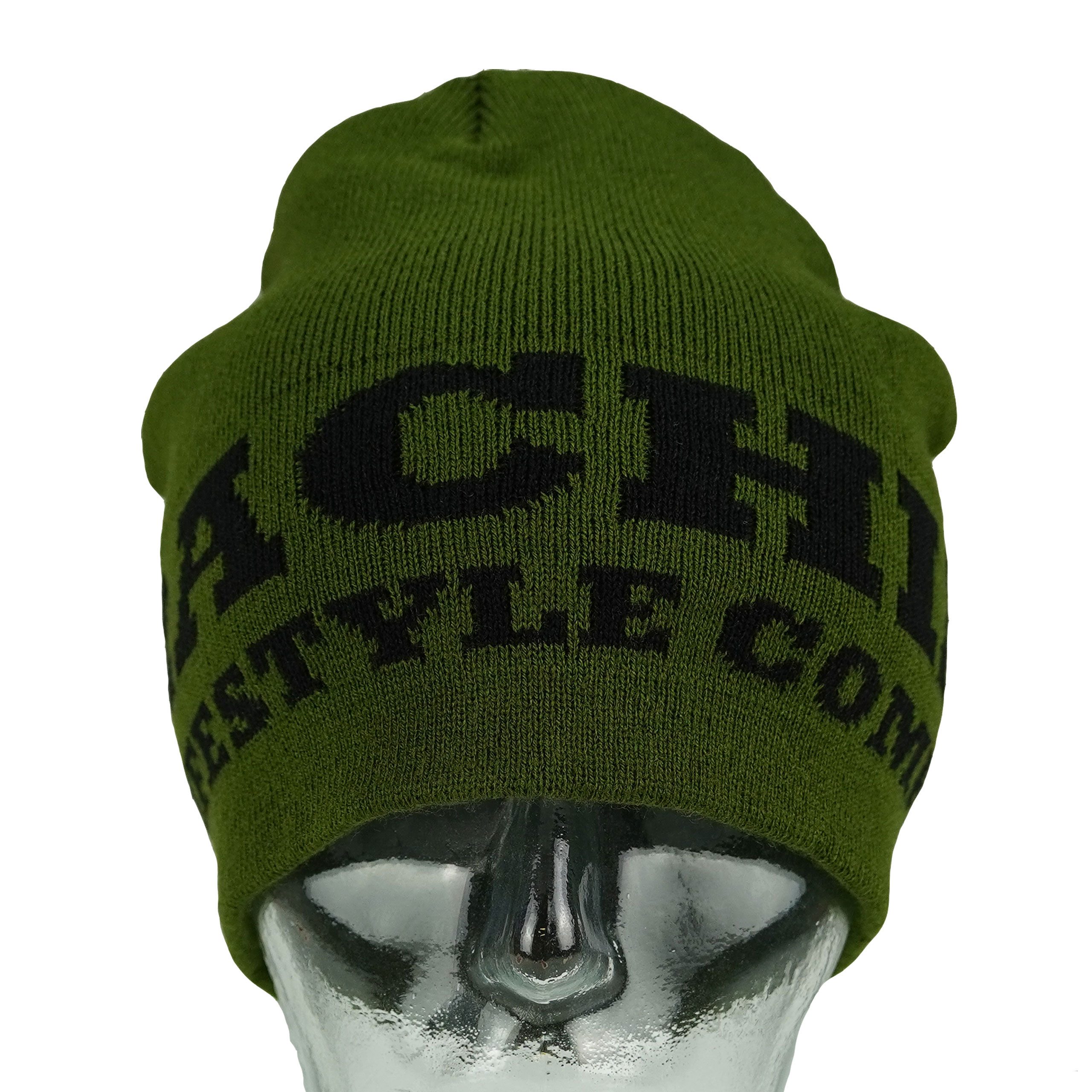 Beanie Brachial Beanie "Frozen" military green/schwarz
