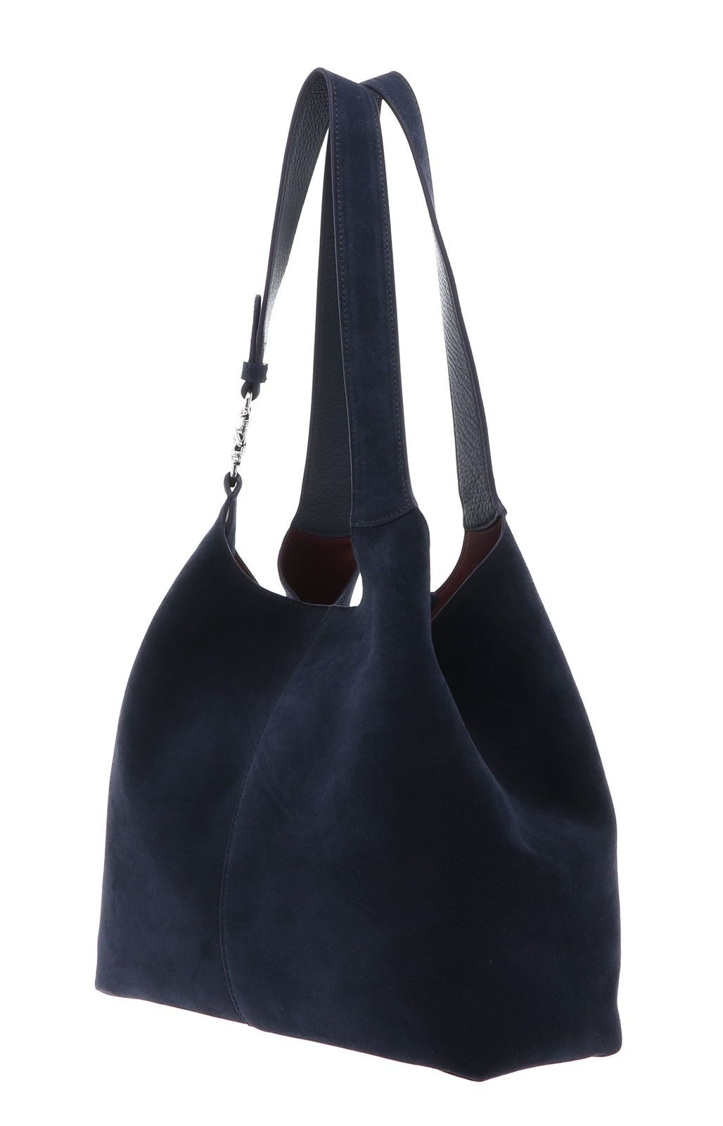 COCCINELLE Schultertasche Handbag Suede (Set, 2-tlg), aus echtem Rindsleder