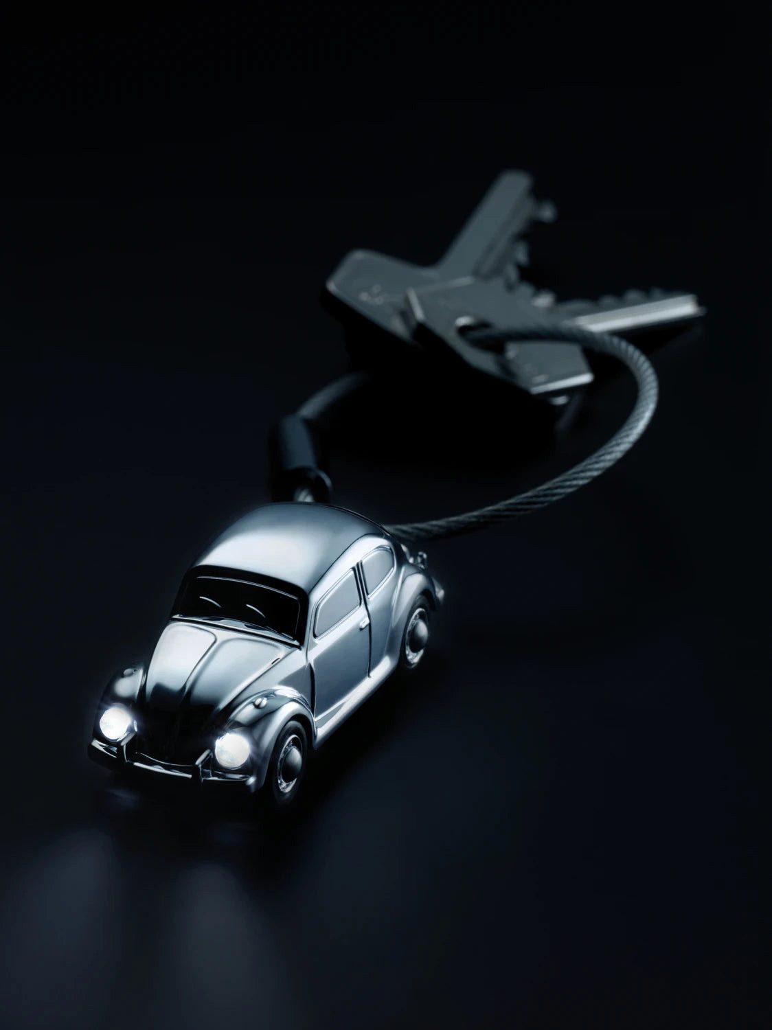 TROIKA Schlüsselanhänger LIGHT BEETLE 1964