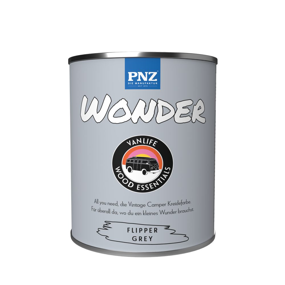 PNZ - Die Manufaktur Kreidefarbe Vanlife Wonder, Camper Vintage Farbe, vielseitig, Mineralfarbe