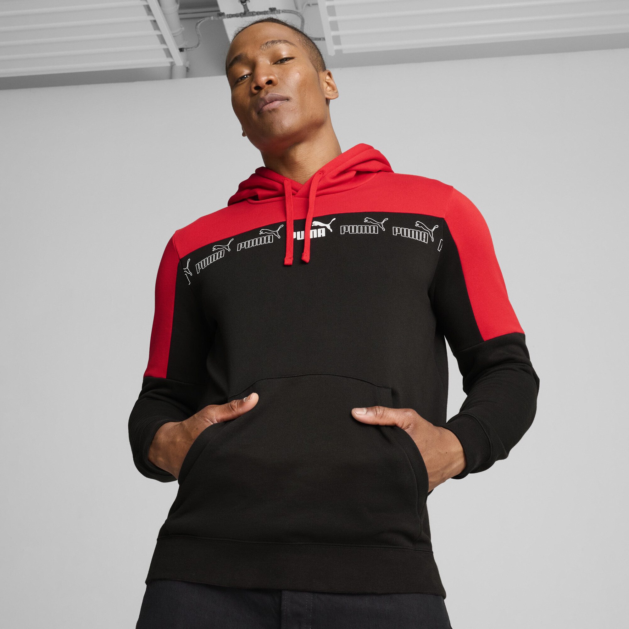 PUMA Hoodie Around The Block Hoodie Herren