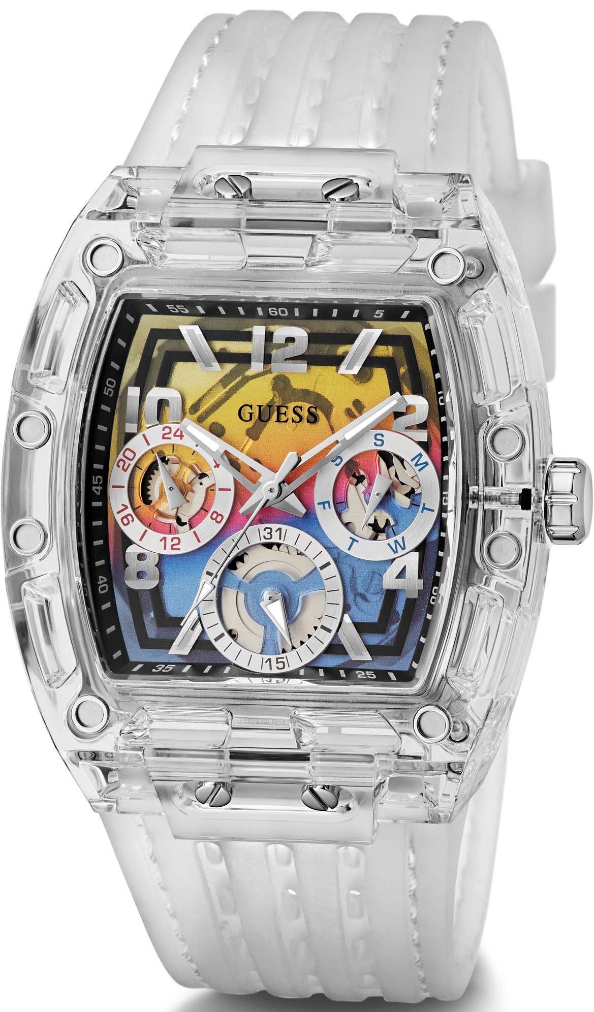 Guess Multifunktionsuhr PHOENIX GW0499G3, Armbanduhr, Quarzuhr, Herrenuhr günstig online kaufen