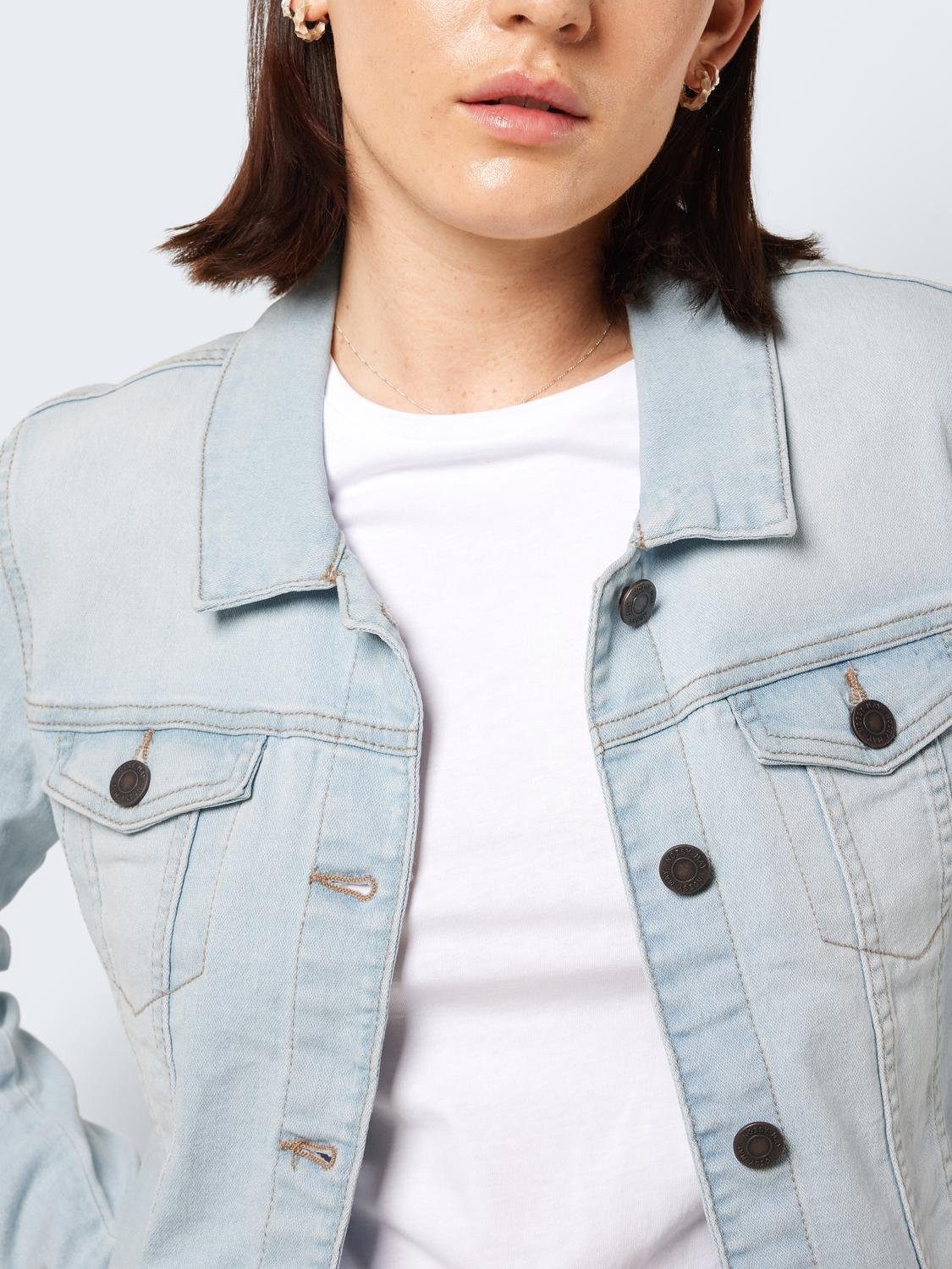Noisy may Jeansjacke NMDEBRA L/S DENIM JACKET LB NOOS