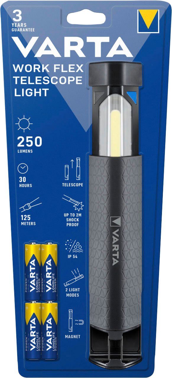 VARTA Taschenlampe Work Flex® Telescope Light (1-St)