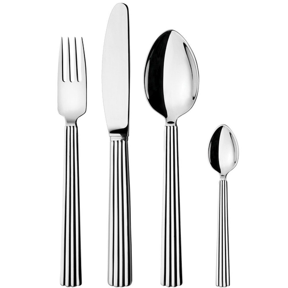 Georg Jensen Besteck-Set Bernadotte (24-tlg), Edelstahl