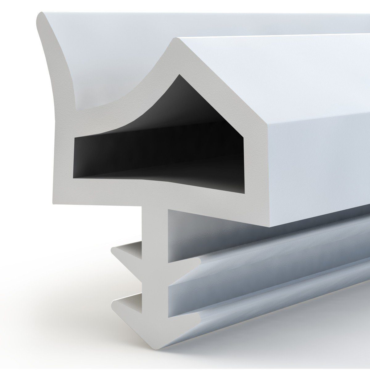 STEIGNER Türdichtband STD06 Türdichtung, Zimmertürdichtung Gummidichtung Türzargendichtung Türanschlagdichtung