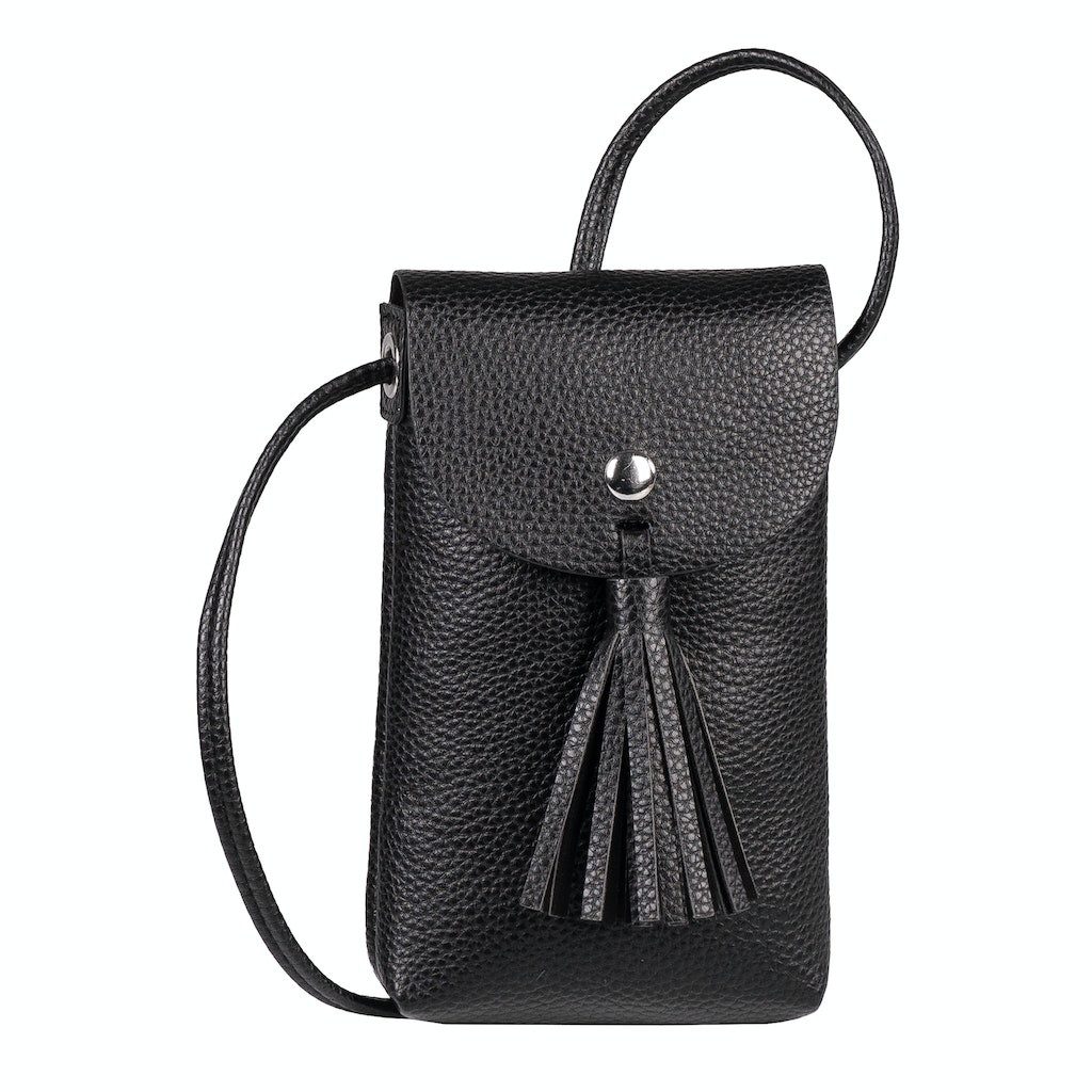 Handtasche Tom Tailor Handytasche Ida, schwarz