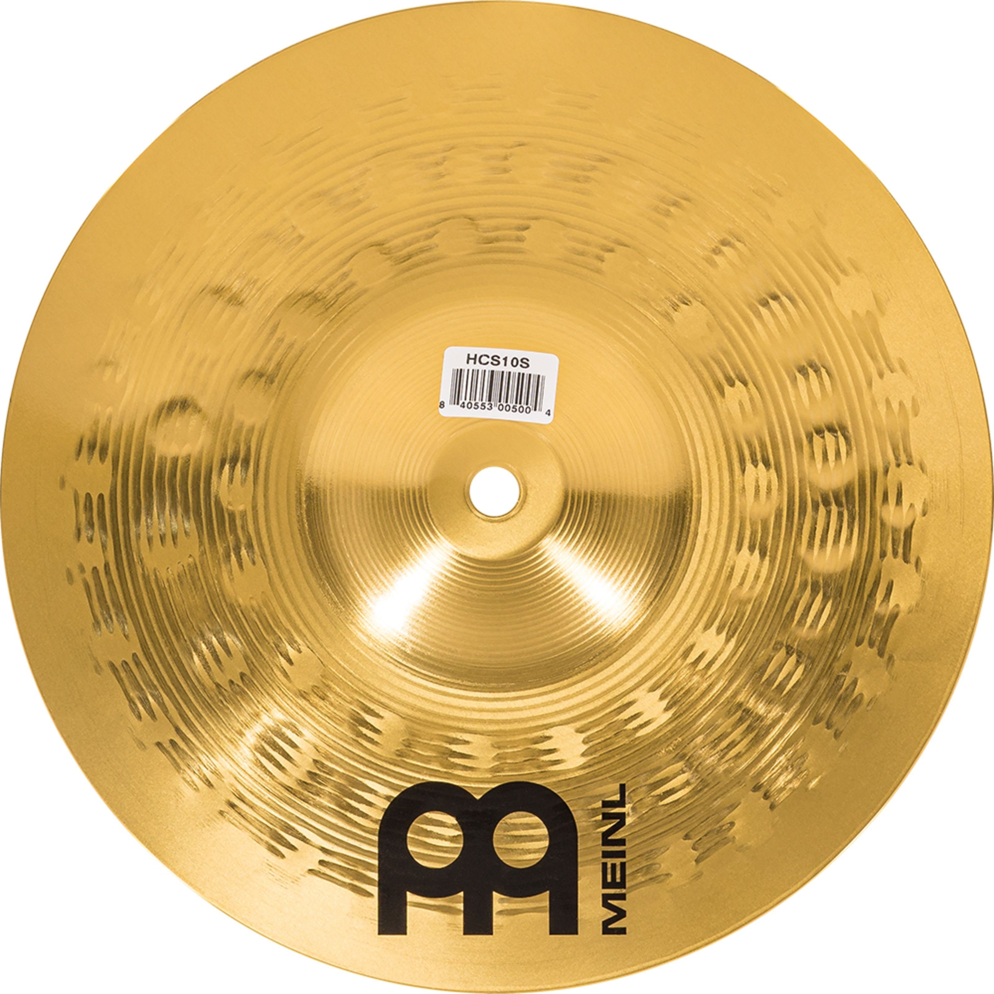 Meinl Percussion Becken,HCS Splash 10" HCS10S, Cymbals, Splash Becken, HCS Splash 10", HCS10S - Splash-Becken
