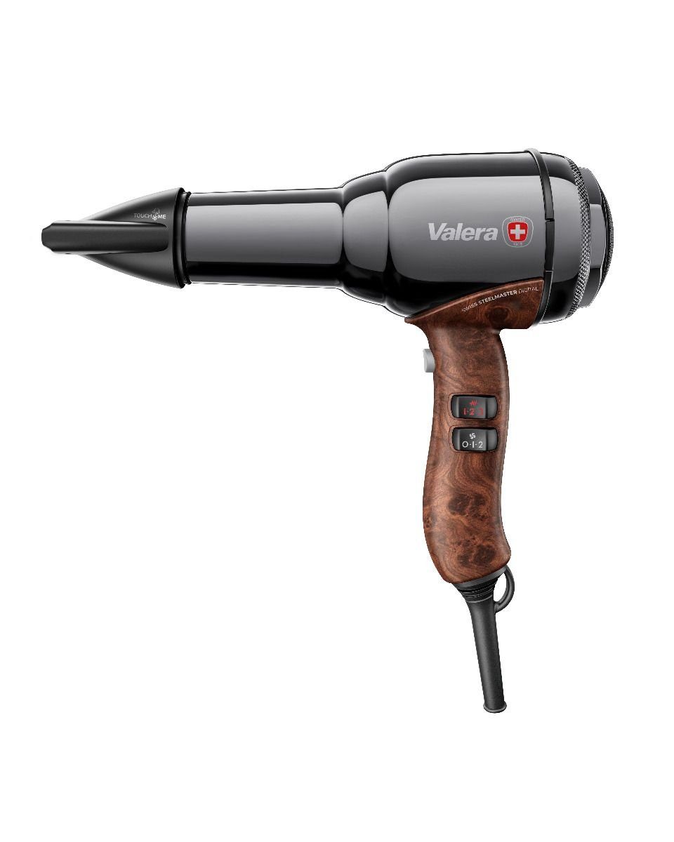 Valera Haartrockner Valera Hairdryer Swiss Steel Master “Digital” Black Chrome