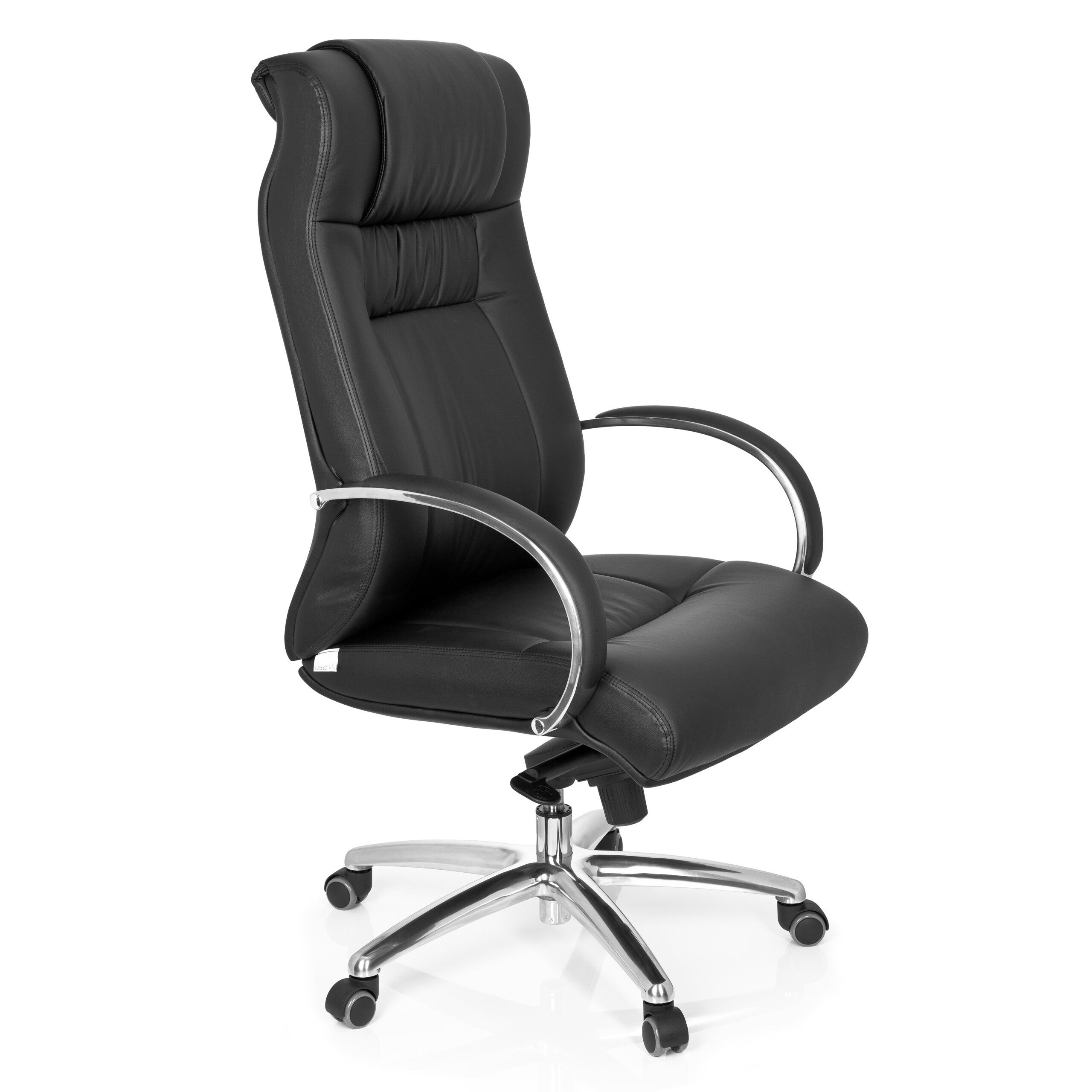 hjh OFFICE Drehstuhl XXL Drehstuhl Xxl G 600 Kunstleder mit Armlehnen (1 St), XXL Chefsessel Bürostuhl ergonomisch