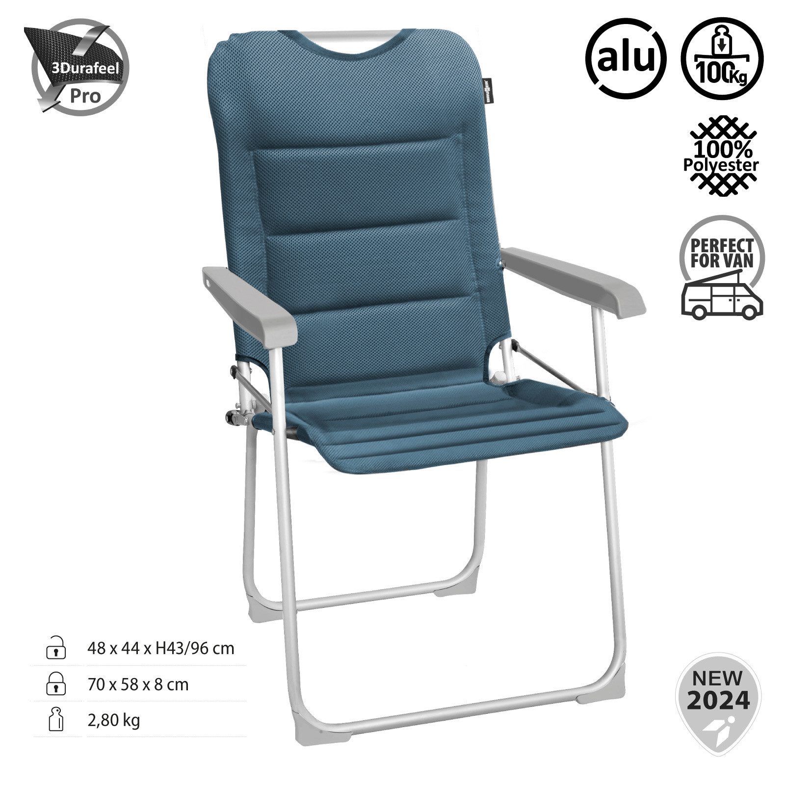 BRUNNER Campingstuhl Campingstuhl Sangria Klappstuhl, Faltstuhl günstig online kaufen