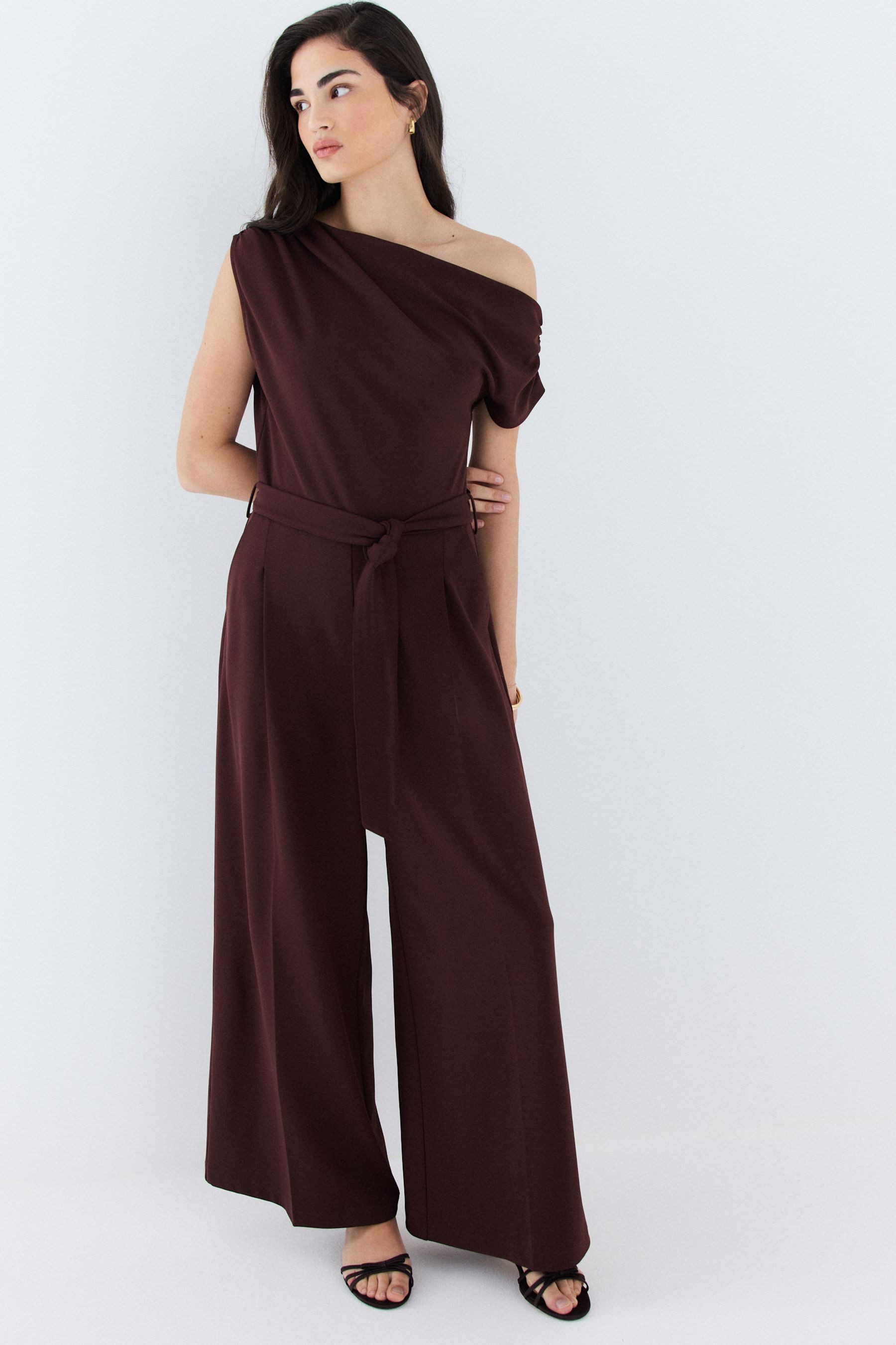 Next Jumpsuit Geraffter Jumpsuit für besondere Anlässe (1-tlg)