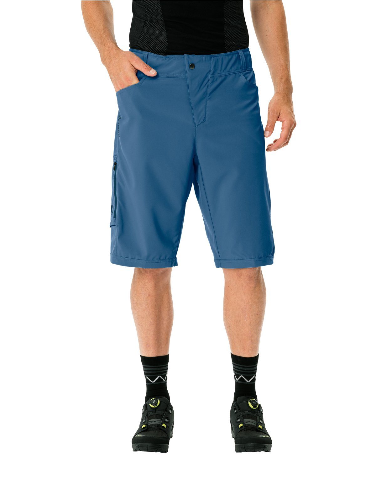 Funktionshose Knopf (1-tlg) Shorts VAUDE Men's Grüner ultramarine Ledro