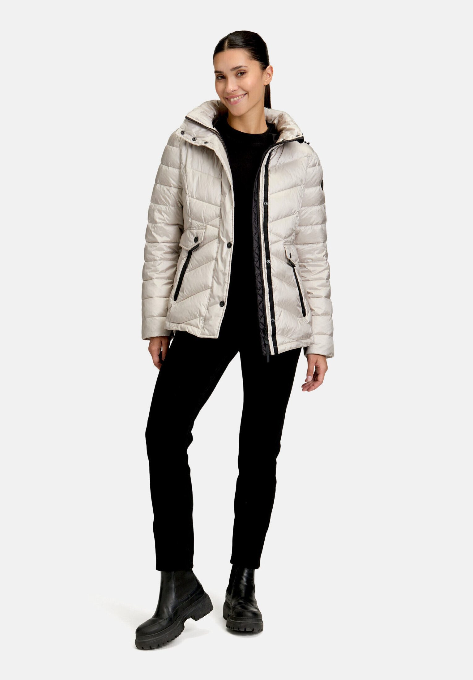 Gil Bret Steppjacke Damen mit abnehmbarer Kapuze