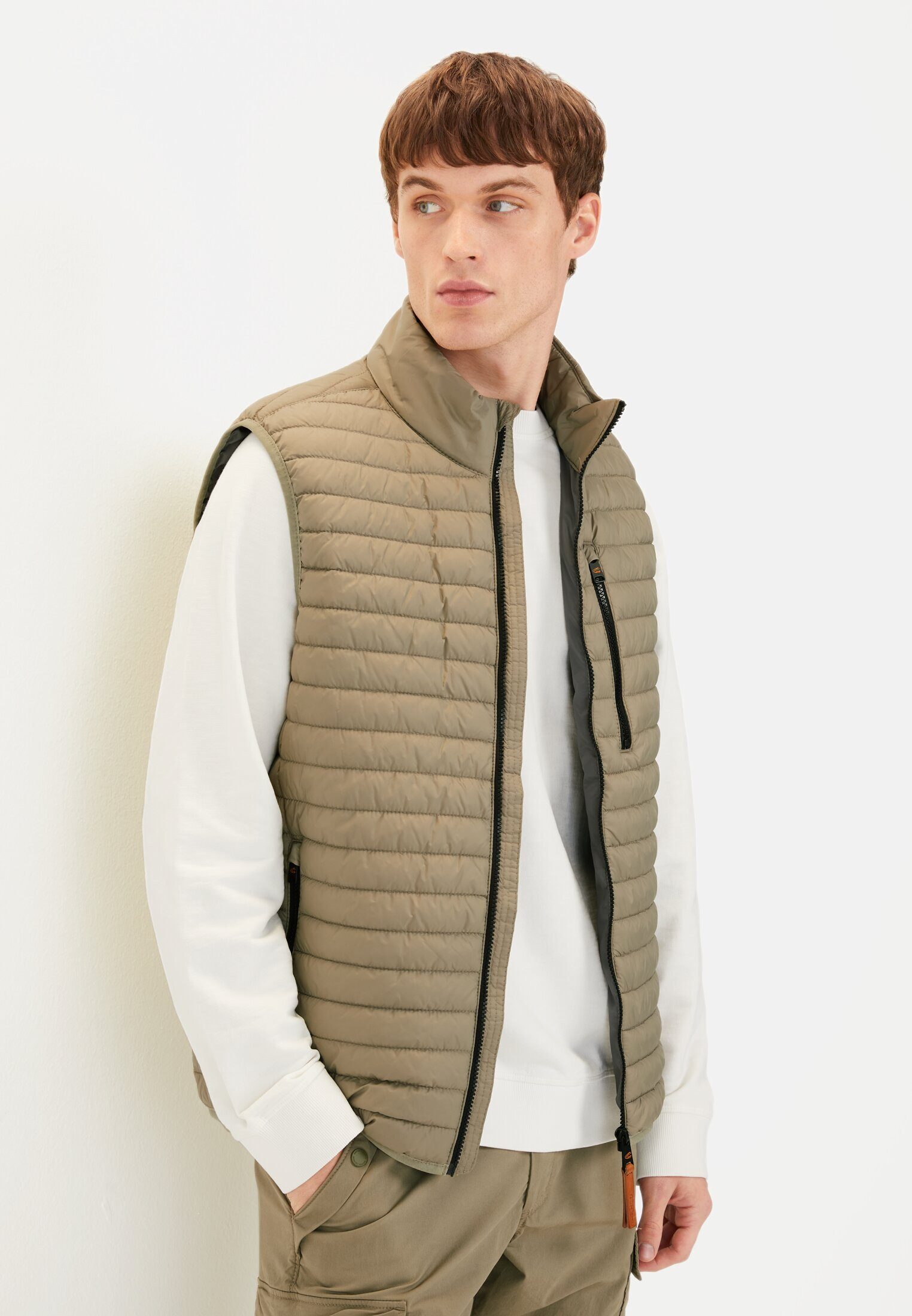 camel active Steppweste mit Stehkragen mit günstig online kaufen