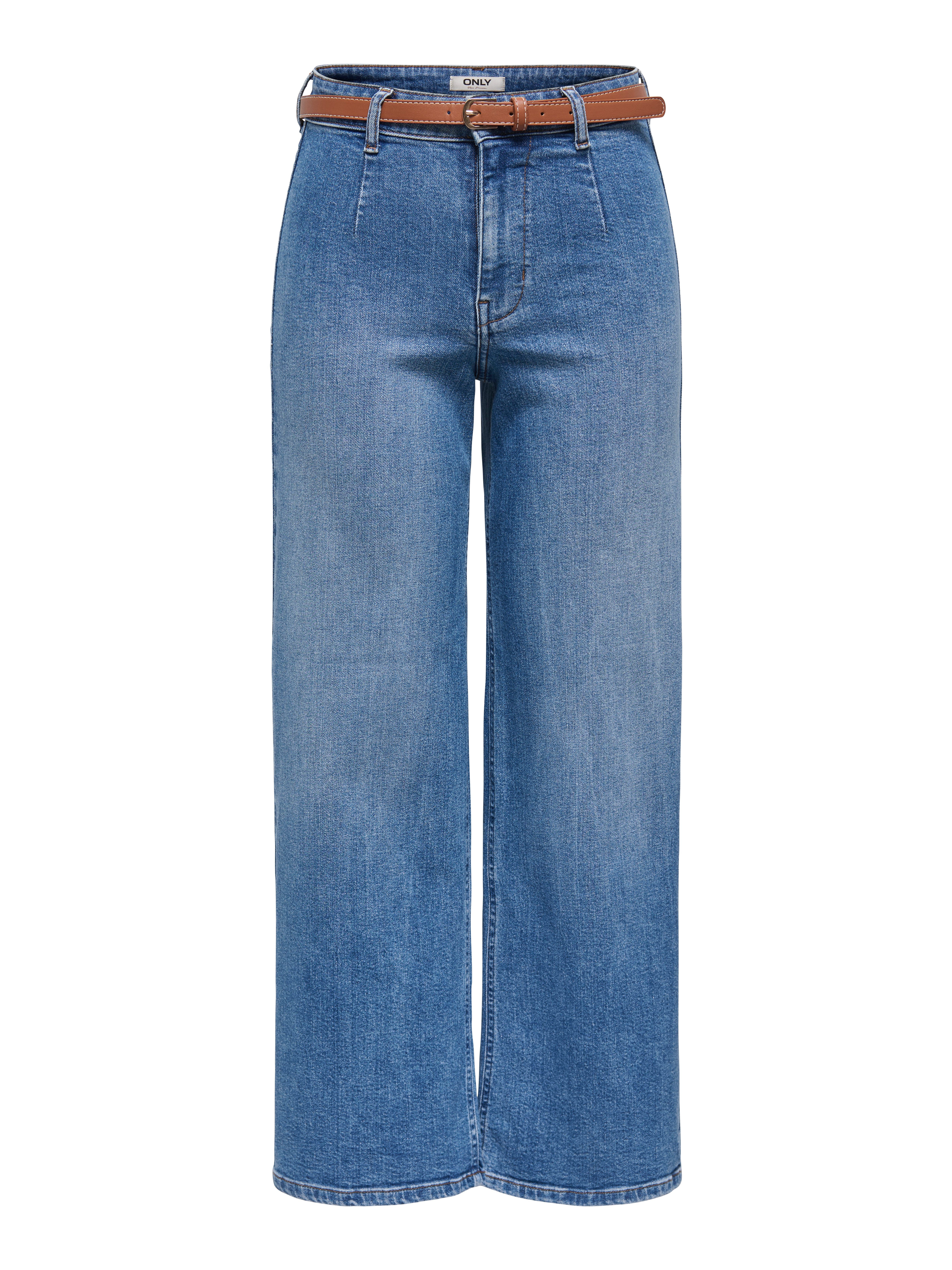 High-waist-Jeans ONLMADISON HW WIDE BELT DNM TAI635