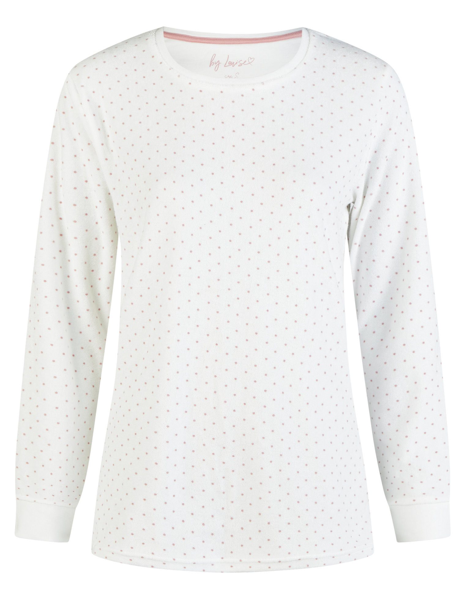 By Louise Schlafanzug Damen Frottee Pyjama (2 tlg) Modisches Design günstig online kaufen