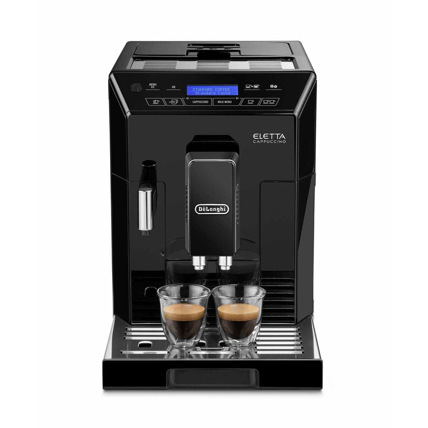 De'Longhi Milchaufschäumer De'Longhi Eletta Cappuccino ECAM44.668.B Kaffeevollautomat Schwarz