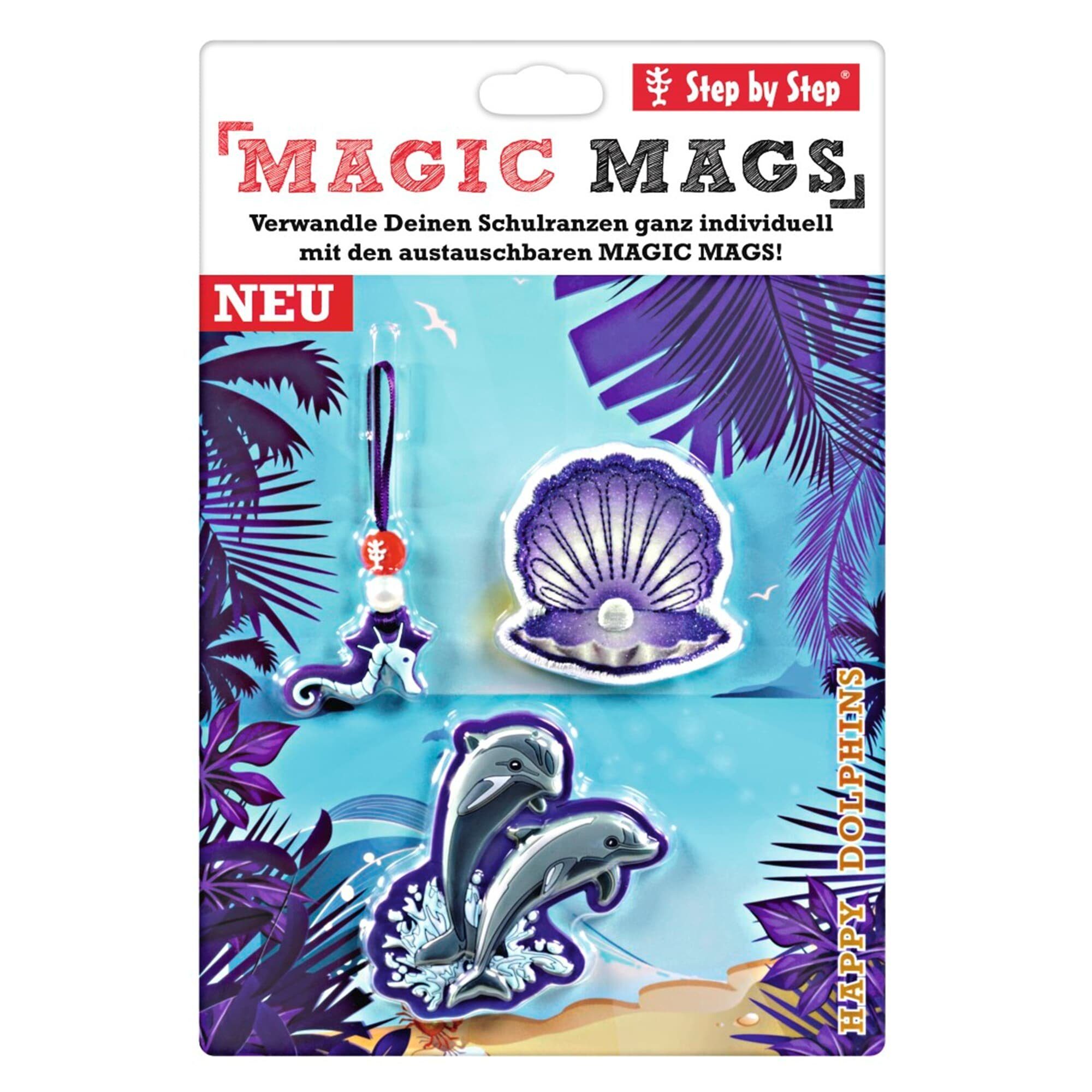 hochwertig Step by Step Schulranzen Dolphin Nele Happy MAGIC MAGS