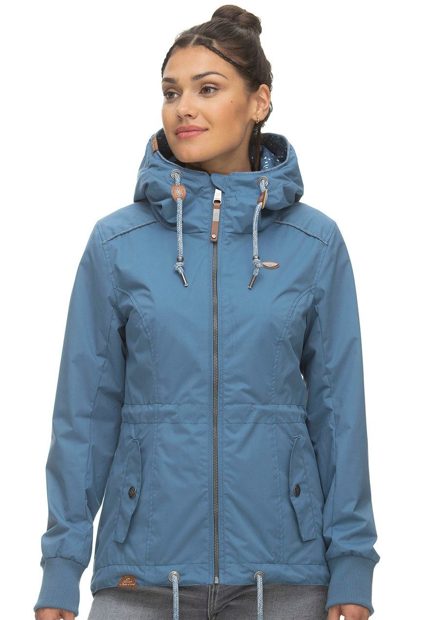 DANKKA, Jacke Moderner Tunnelzugkordeln mit Ragwear Allround-Windbreaker Kapuze Parka u.