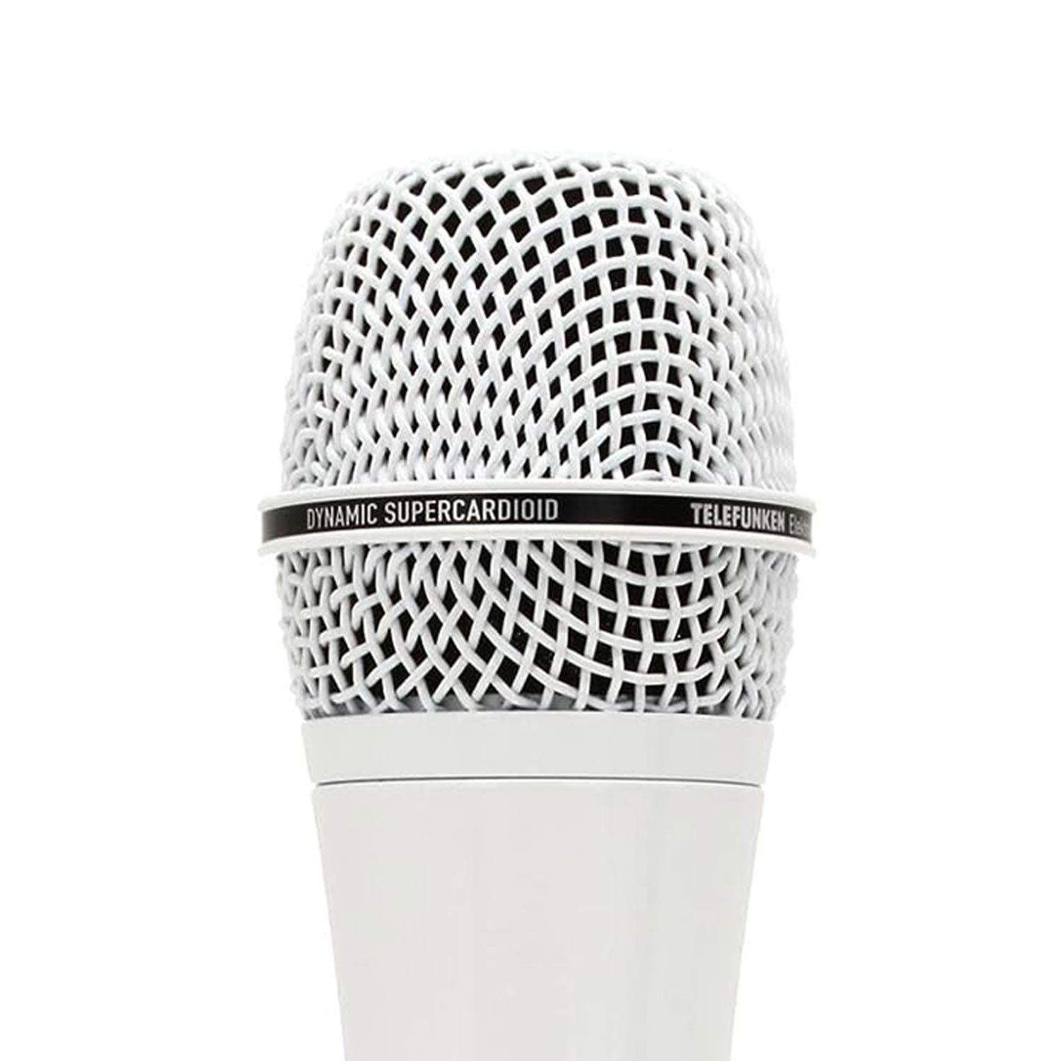 Telefunken Elektroakustik Mikrofon Telefunken M80 Weiss dynamisches Mikrofon