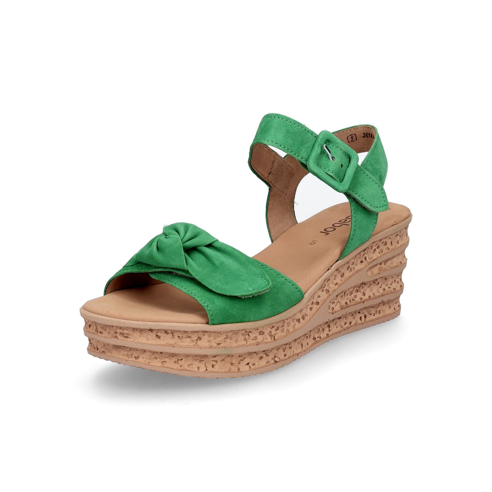 Gabor Gabor Damen Plateau Keilsandalette grün Sandale günstig online kaufen